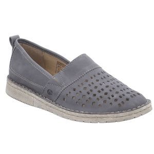 New w/o box Josef Seibel SOFIE 27 flats. Perforated Toe. Gray. Size 39 (8-8.5US)